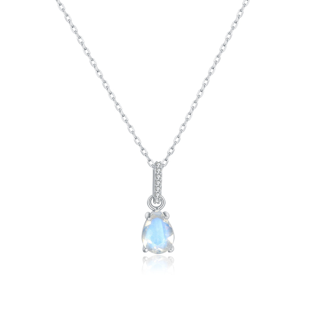 Collier Pierre de lune argent Nicole